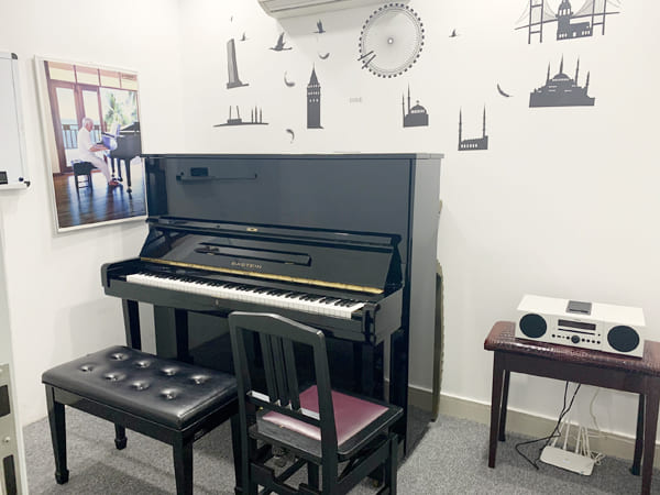 Phòng tập piano cho thuê tại TPHCM
