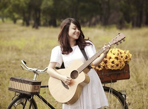 Bí quyết chọn đàn guitar dành cho các bạn gái