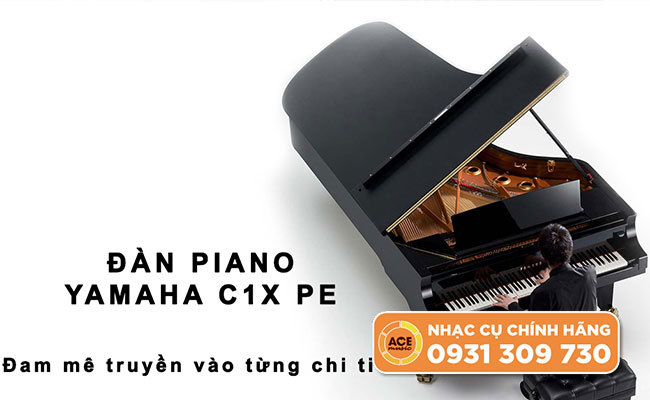 Đàn Piano cơ Grand brandnew Yamaha C1X-PE