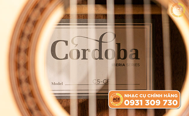 Đàn Guitar Classic Cordoba C5-CE SP Solid Spruce