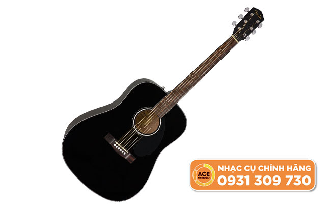 Đàn Guitar Acoustic Fender CD-60S Dreadnought Black 0970110006