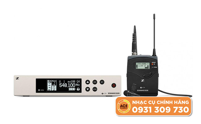 Micro Sennheiser không dây cài áo EW100-G4-ME2