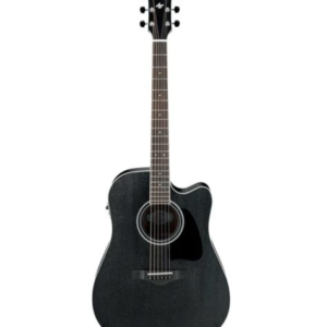 Đàn Guitar Acoustic Ibanez Weathered Black Aw84ce-wk (1)