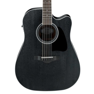 Đàn Guitar Acoustic Ibanez Weathered Black Aw84ce-wk (2)
