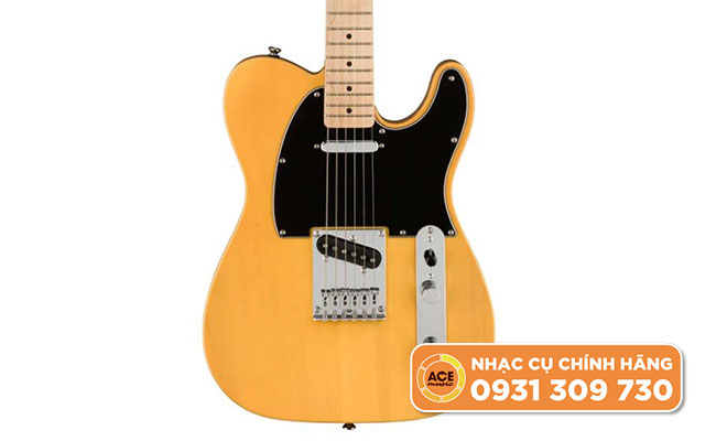 Đàn Guitar Điện Squier Affinity Telecaster SS Maple Butterscotch Blonde
