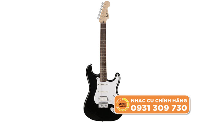 Đàn Guitar Điện Squier Bullet Stratocaster HSS HT Indian Laurel Black