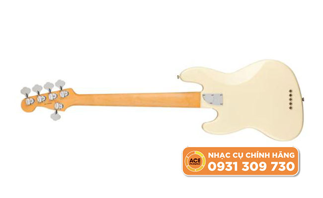 Đàn Guitar J Bass Fender American Pro II SS V strings Rosewood Olympic White