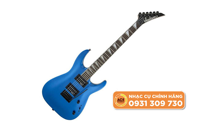 Đàn Guitar Điện Jackson Js22 Dinky Hh Amaranth Metallic Blue Archtop Fret (4)