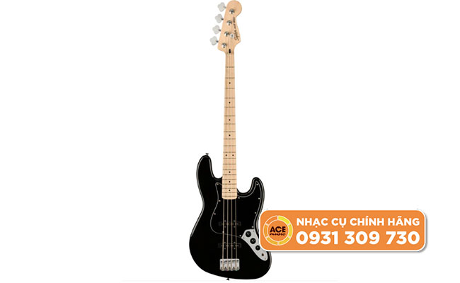 Guitar J Bass Squier Afinity Ss Maple Black 0378603506 (2)