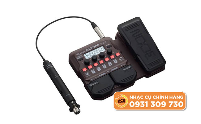 Zoom Hiệu ứng Guitar Acoustic Multi Effect Processor W Exp Pedal A1x-four (9)