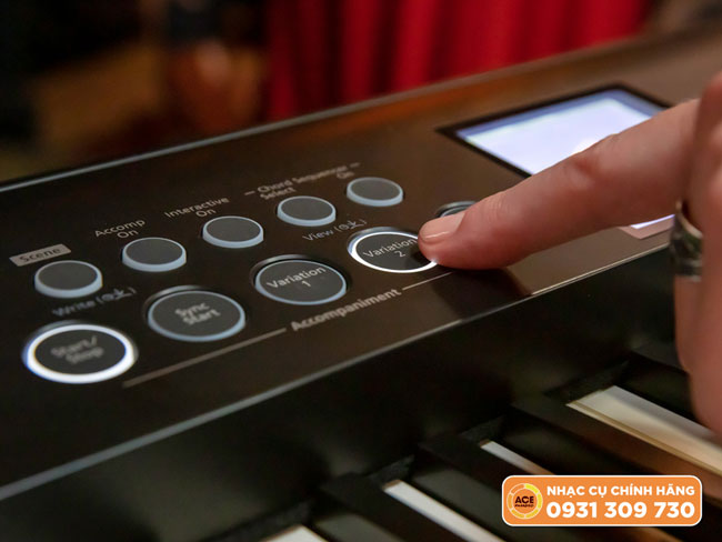 Các Tùy Chỉnh Trong Tiết Tấu Giai điệu Trên Roland Fp-e50