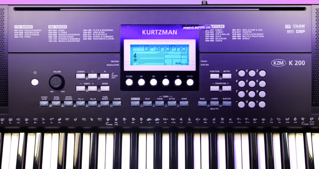 Các Nút Chức Năng Của đàn Organ Kurtzman K200