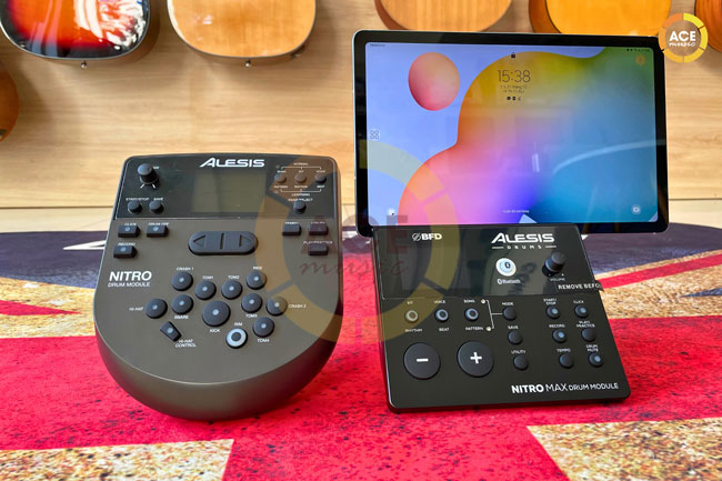 Alesis Nitro Max Tiện Lợi Với Ngàm đỡ Tablet